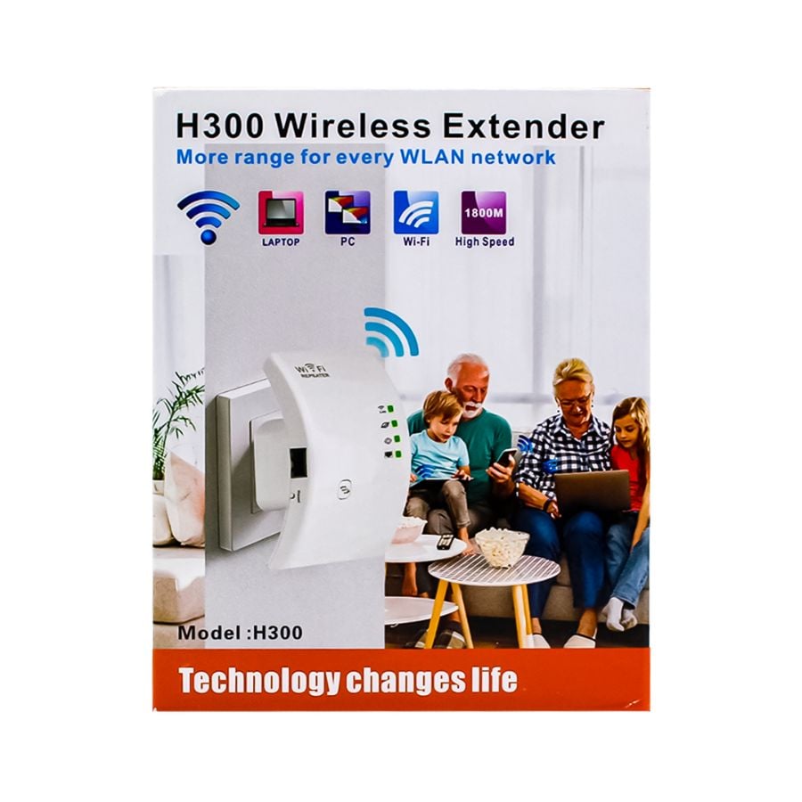 REPETIDOR CLICK VENTAS DE WIFI H-300 - 4