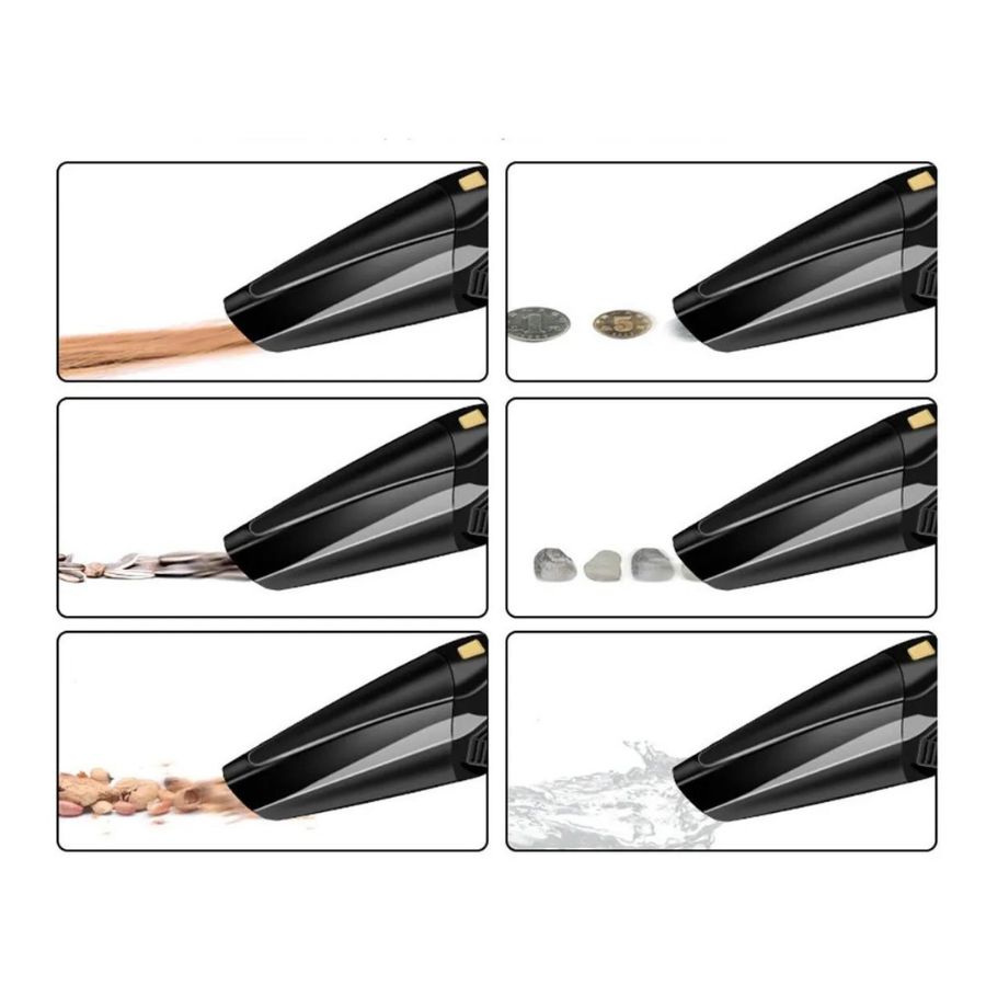 ASPIRADORA PORTATIL PARA AUTO 120W - 4