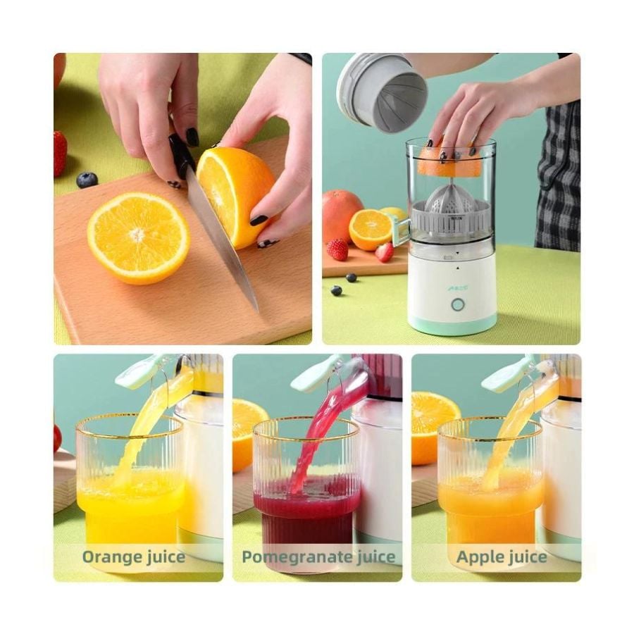 EXPRIMIDOR CLICK VENTAS JUGOS INALAMBRICO RECARGABLE - 3