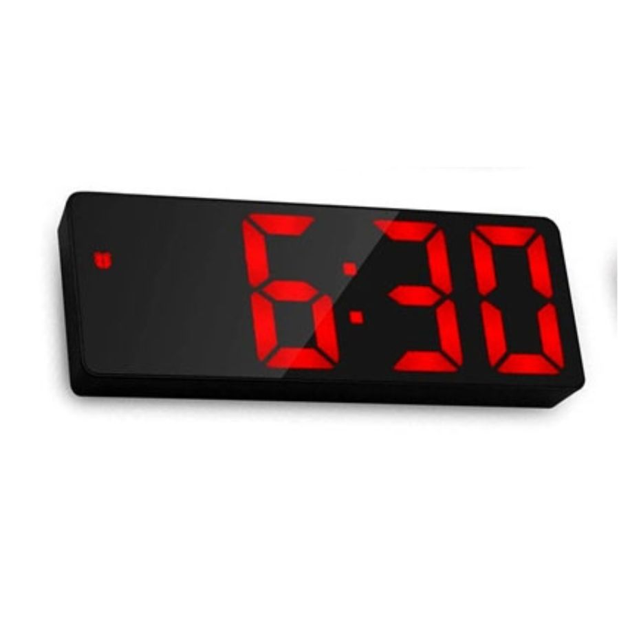 RELOJ DESPERTADOR DIGITAL LUZ ROJA - 1