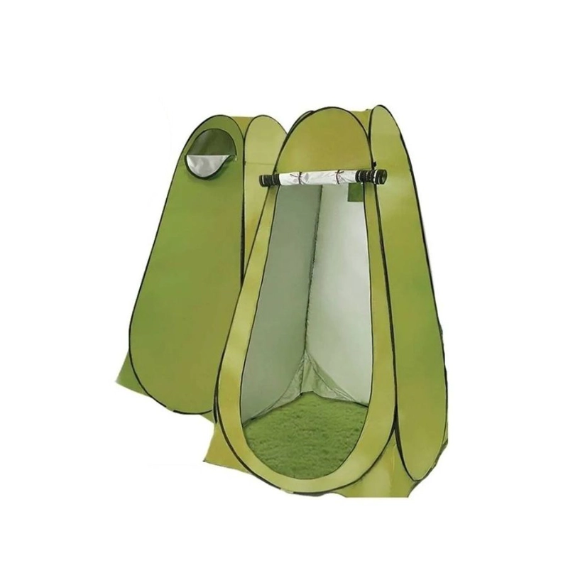 CARPA CLICK VENTAS CASETA BAÑO VESTIDOR PORTATIL CAMPING VERDE - 2