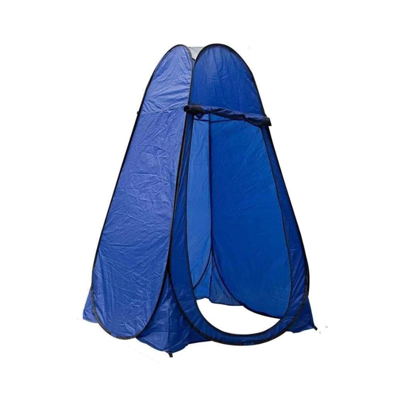 CARPA CLICK VENTAS CASETA BAÑO VESTIDOR PORTATIL CAMPING AZUL - 1