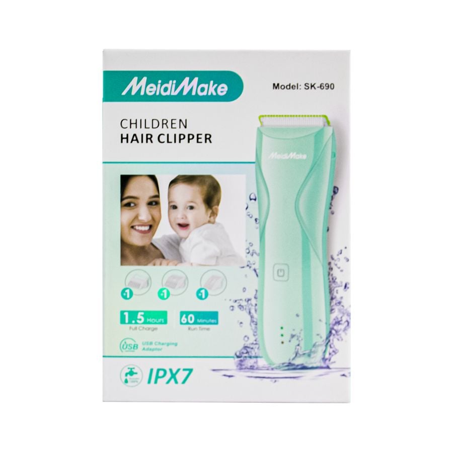 MAQUINA DE CORTAR PELO CLICK VENTAS PARA BEBE MEIDI MAKE RECARGABLE - 1