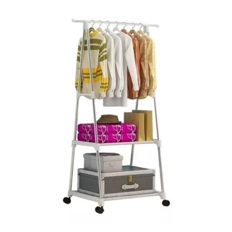 PERCHERO CLOSET ESTANTE ORGANIZADOR COLGADOR ROPA - 1