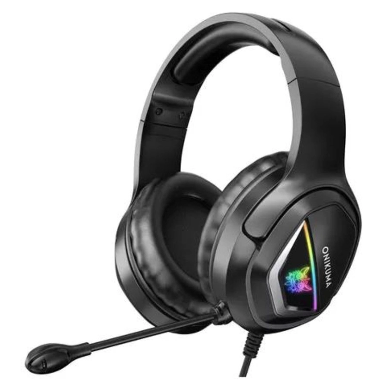 AUDÍFONOS GAMER CLICK VENTAS HEADSET ONIKUMA X2 LUZ LED RGB - 1