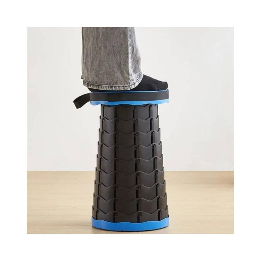 SILLA TABURETE PORTÁTIL TELESCÓPICO PLEGABLE CAMPING OUTDOOR - 2