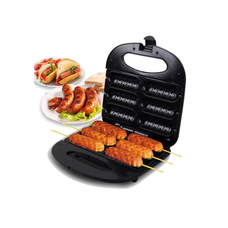 MÁQUINA HOT DOGS CLICK VENTAS 750W ELÉCTRICA 6 BROCHETAS - 2