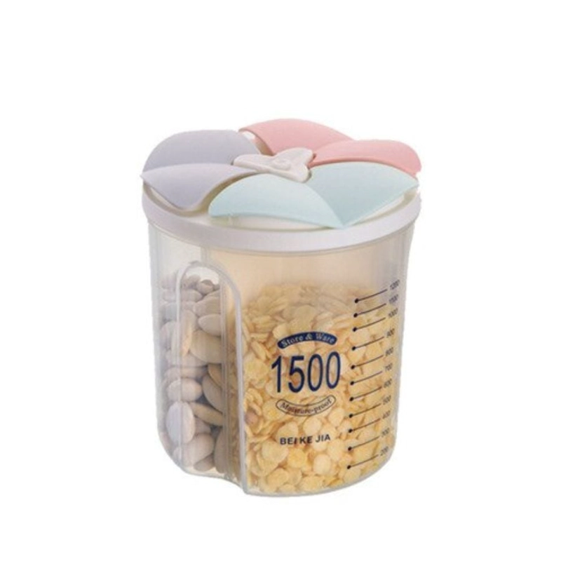 CAJA DE ALMACENAMIENTO SELLADA DISPENSADOR CEREALES 1500ML - 1