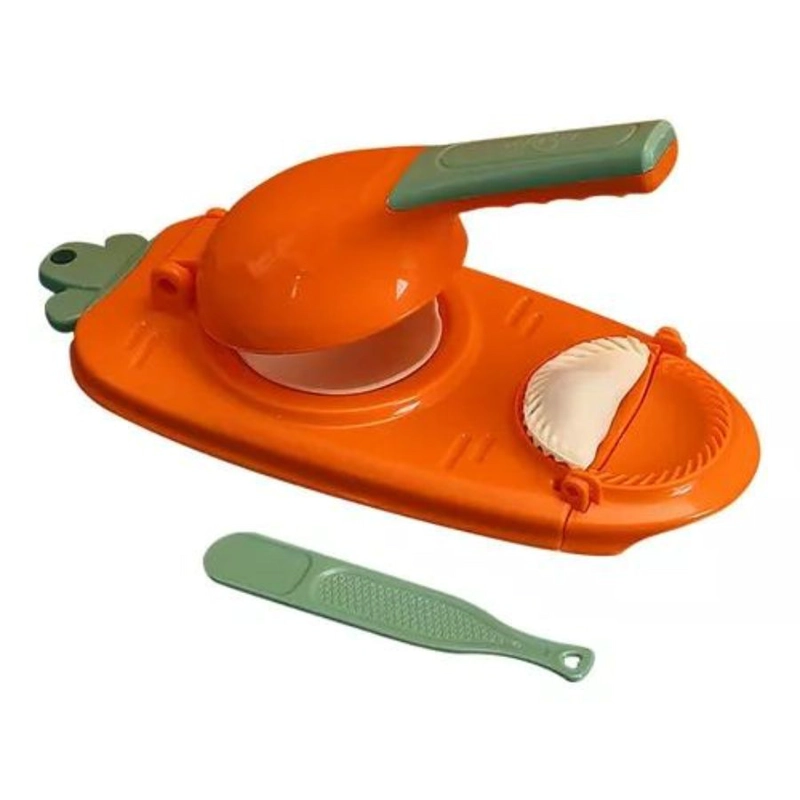 MAQUINA PARA HACER MINI EMPANADAS DUMPLINGS NARANJA - 1