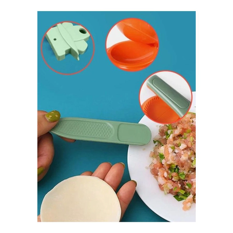 MAQUINA PARA HACER MINI EMPANADAS DUMPLINGS NARANJA - 3