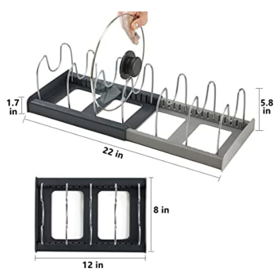 ORGANIZADOR EXPANDIBLE PARA OLLAS Y SARTENES - 4