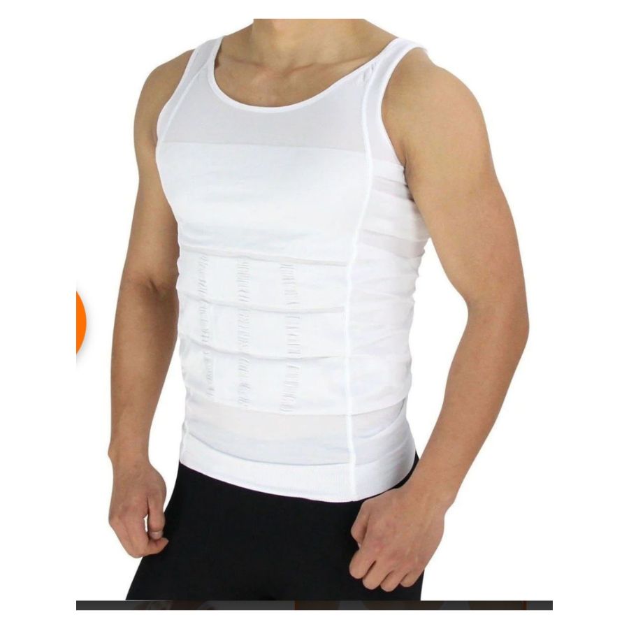 POLERA CAMISETA FAJA REDUCTORA HOMBRE CLICK VENTAS TÉRMICA ADELGAZAR TALLA M - 2