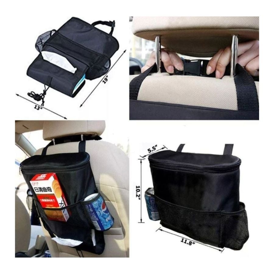 ORGANIZADOR CLICK VENTAS PARA ASIENTO DE AUTO CON COMPARTIMIENTO TÉRMICO - 3