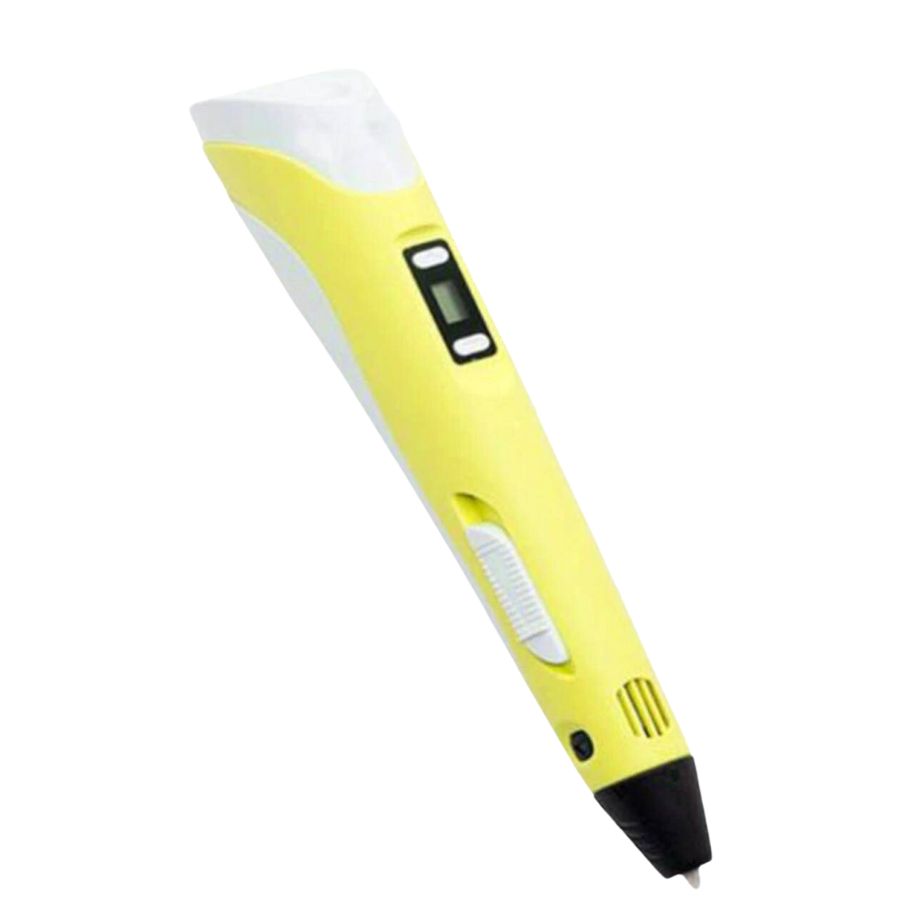 LAPIZ IMPRESORA CLICK VENTAS 3D AMARILLO 3 FILAMENTOS - 1