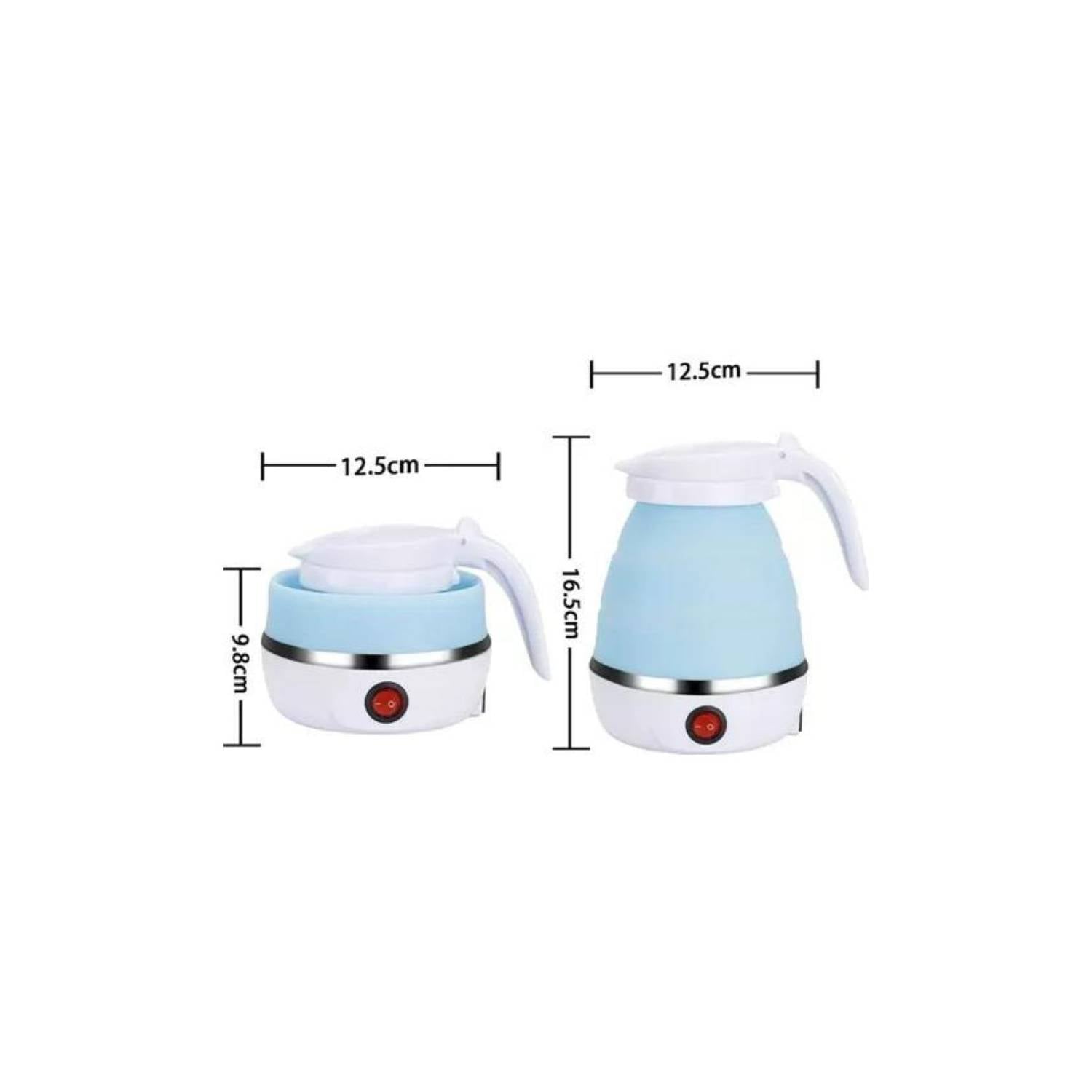 HERVIDOR ELECTRICO PORTATIL MINI PLEGABLE VIAJES 600ML - 4