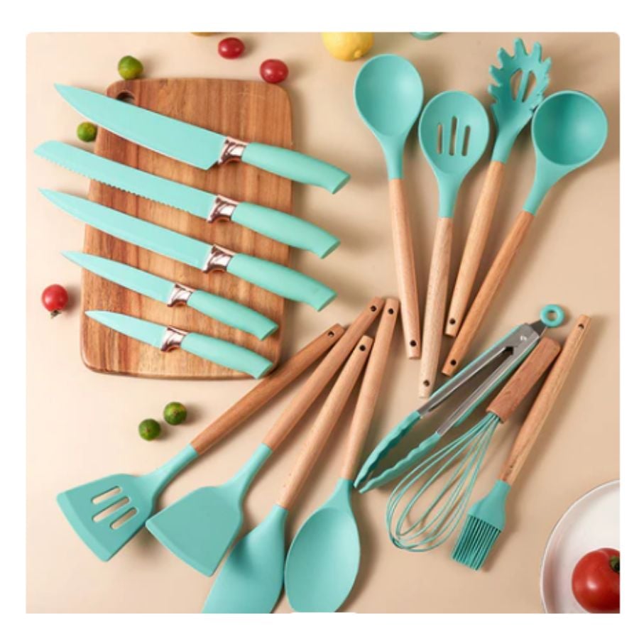PACK DE UTENSILIOS DE COCINA DE SILICONA - 3