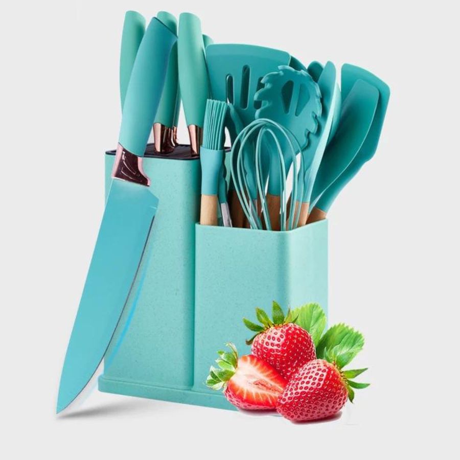 PACK DE UTENSILIOS DE COCINA DE SILICONA - 5