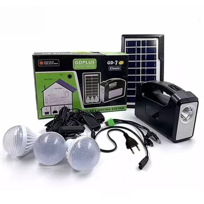 KIT AMPOLLETAS CLICK VENTAS SOLAR EMERGENCIA CAMPING 220V - 1