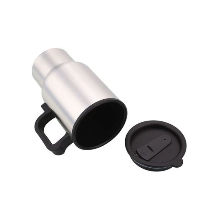 MUG TERMICO PORTATIL CON CONEXION PARA AUTO 12V - 2