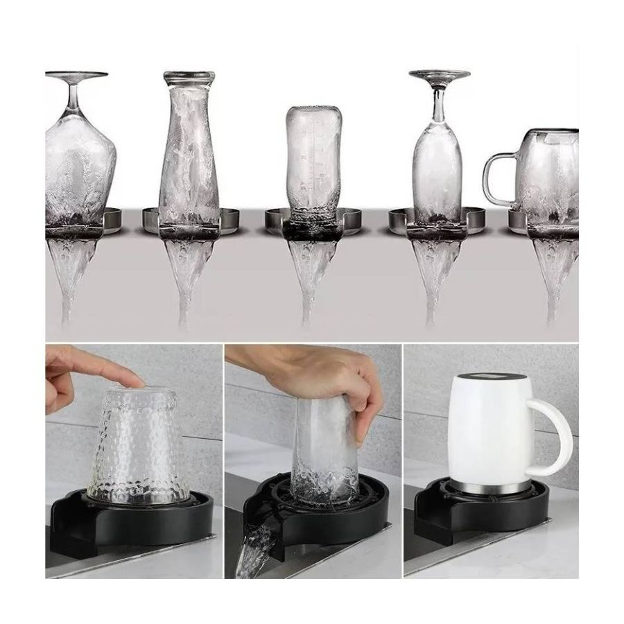 LAVADOR CLICK VENTAS LIMPIADOR AUTOMÁTICO VASOS TAZAS COCINA - 2