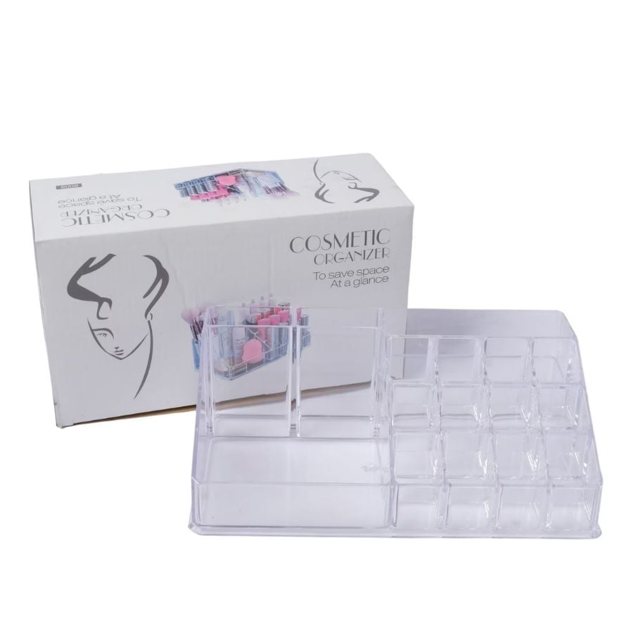 CAJA ORGANIZADOR DE COSMÉTICOS ACRILICO - 3