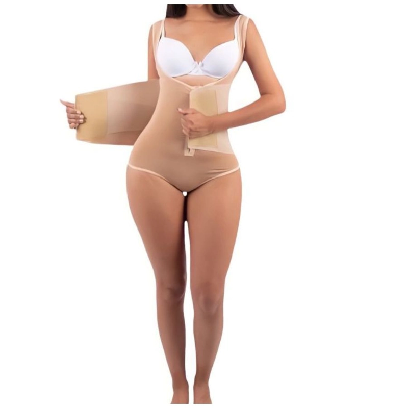 BODY FAJA MUJER CLICK VENTAS CINTURILLA RELOJ DE ARENA MODA KING PERU TALLA S - 4