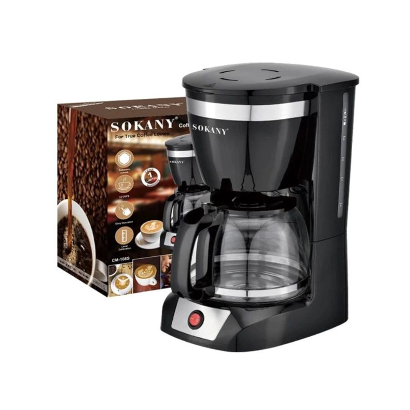 CAFETERA DE GOTEO CLICK VENTAS SOKANY 12 TAZAS - 3
