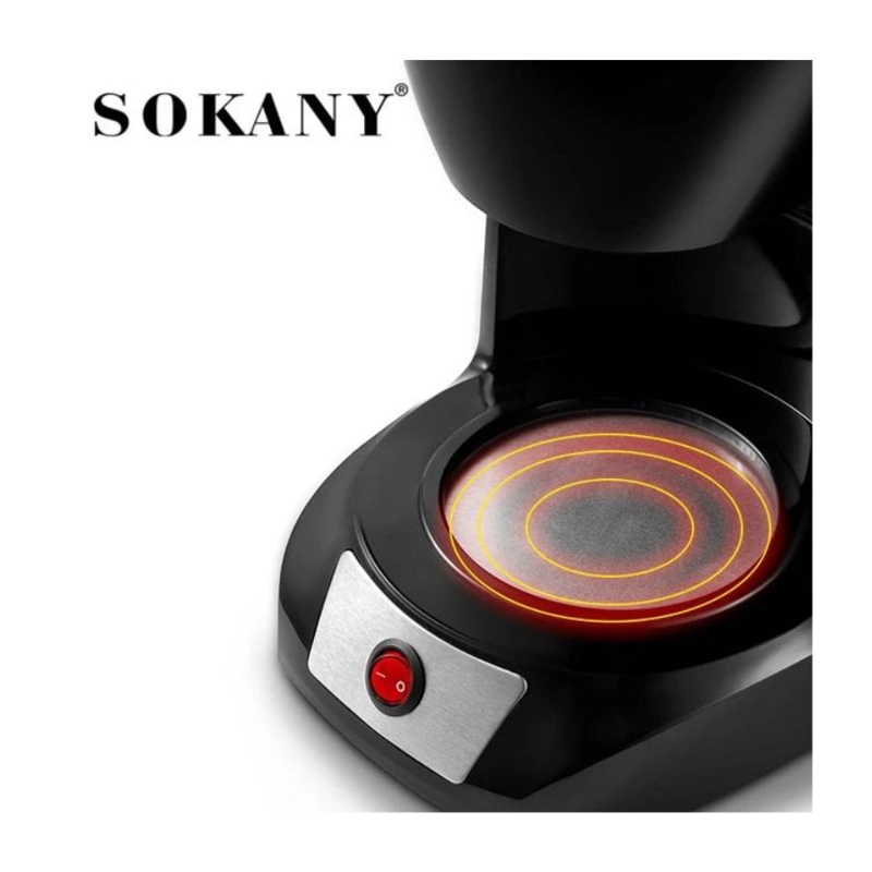 CAFETERA DE GOTEO CLICK VENTAS SOKANY 12 TAZAS - 5