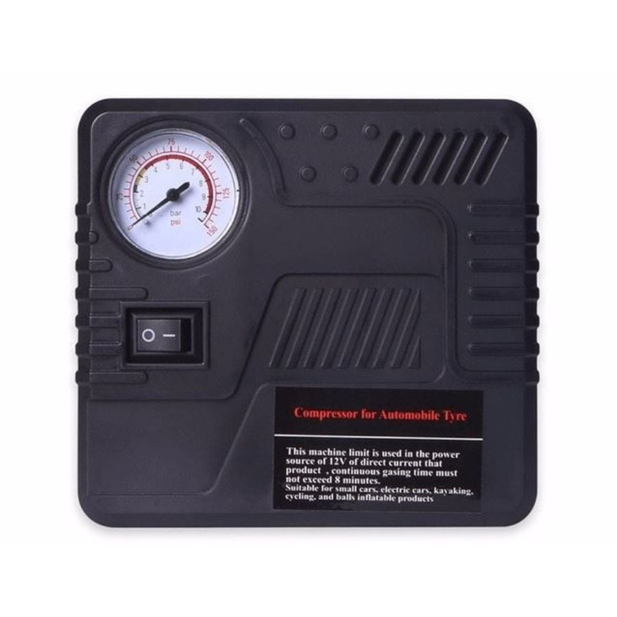 PARTIDOR CARGADOR AUTO BATERÍA E INFLADOR NEUMATICOS 12V - 4