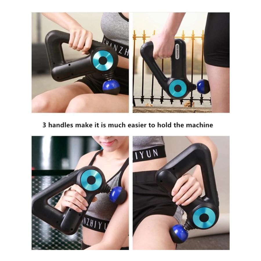 PISTOLA DE MASAJE TRIANGULAR CLICK VENTAS MUSCULAR - 5