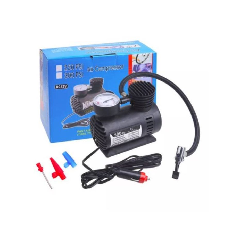 COMPRESOR DE AIRE CLICK VENTAS PARA AUTO PORTÁTIL 300PSI DC12V - 2