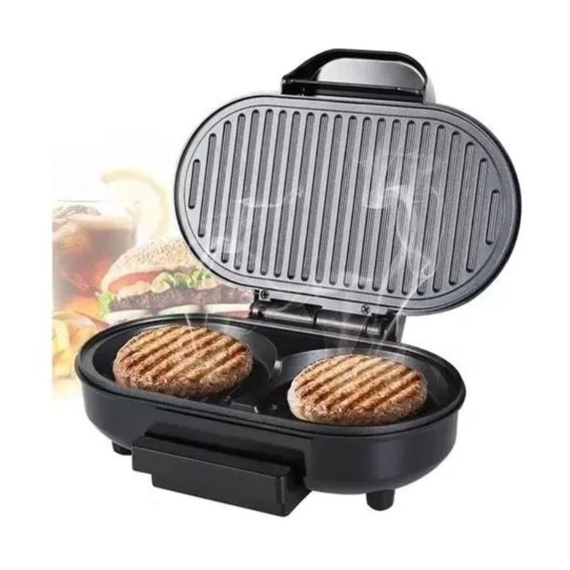 MÁQUINA HAMBURGUESAS CLICK VENTAS MULTIUSO HAEGER 2 HAMBURGUESAS - 3