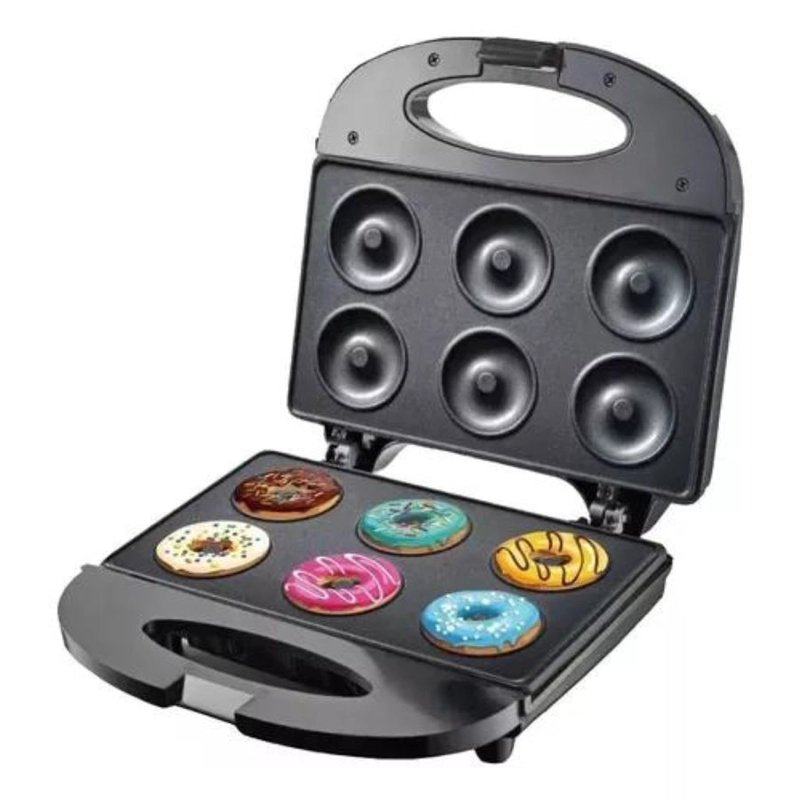 MÁQUINA DONUTS CLICK VENTAS MINI DONAS ANTIADHERENTE RAF 6 UND - 4