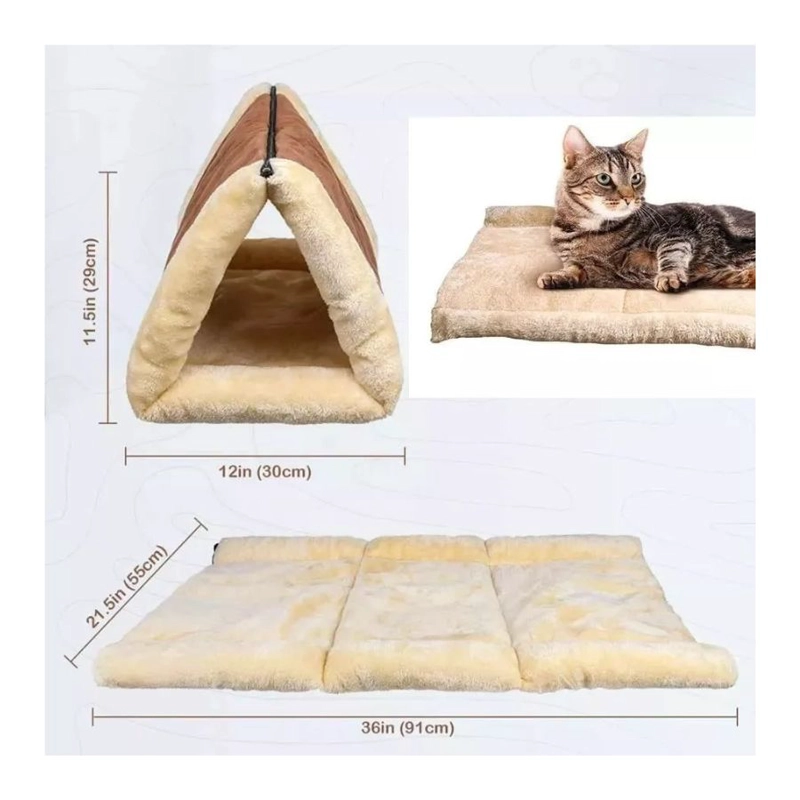 CAMA GATO CLICK VENTAS TUNEL POLAR 2 EN 1 LAVABLE TERMICA - 2