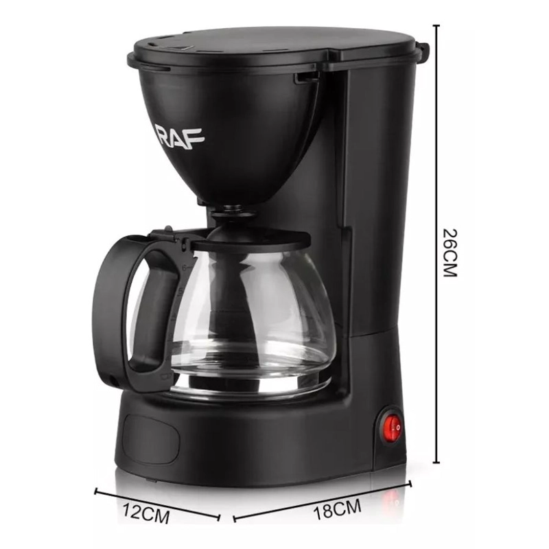 CAFETERA CLICK VENTAS CAFE 6 TAZAS SEMI AUTOMÁTICA DE FILTRO RAF - 5