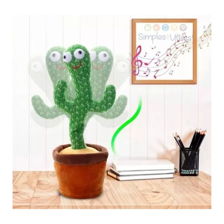 PELUCHE CLICK VENTAS CACTUS BAILARÍN CON REPETIDOR VOZ Y CANCIONES - 2