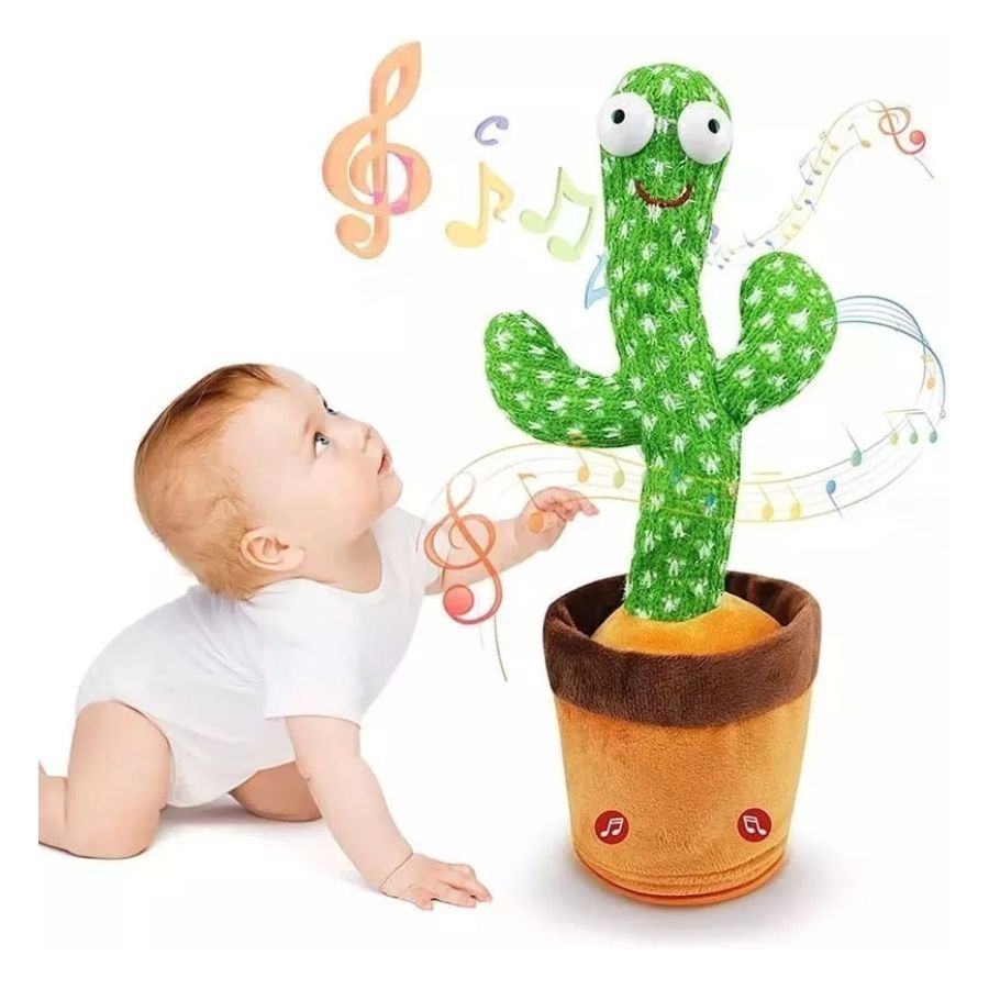 PELUCHE CLICK VENTAS CACTUS BAILARÍN CON REPETIDOR VOZ Y CANCIONES - 5
