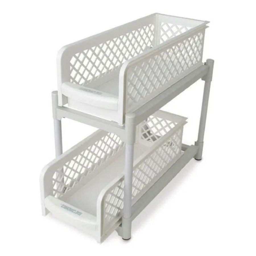 ESTANTE ORGANIZADOR CLICK VENTAS COCINA LAVANDERIA BAÑO HOGAR - 2