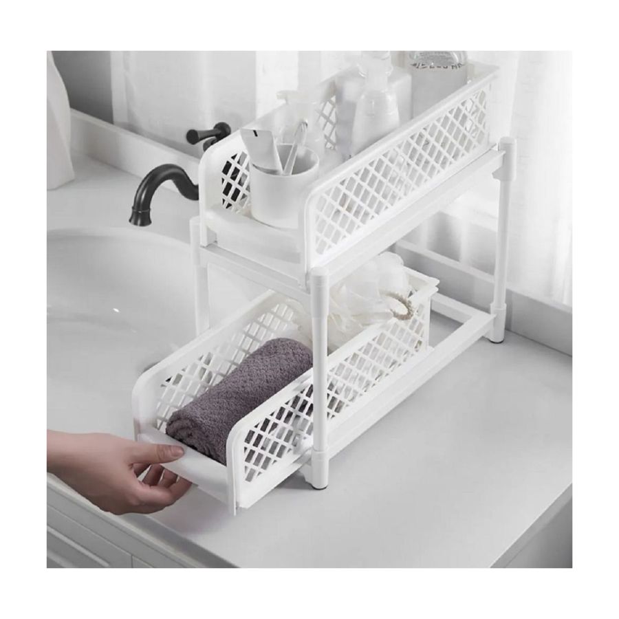ESTANTE ORGANIZADOR CLICK VENTAS COCINA LAVANDERIA BAÑO HOGAR - 3