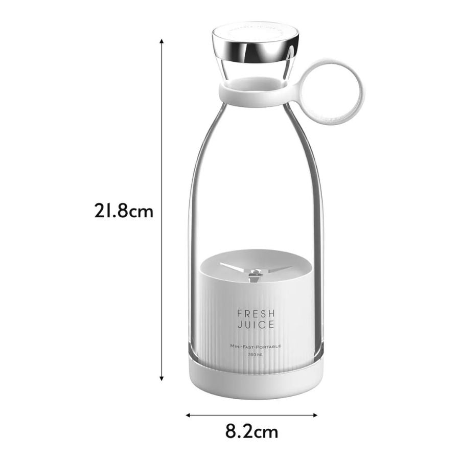 BOTELLA LICUADORA CLICK VENTAS 420ML RECARGABLE JUGUERA BATIDORA PORTATIL - 2