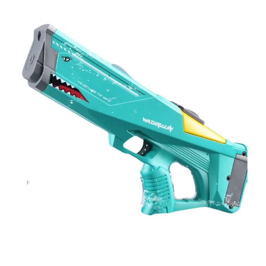 JUGUETE DE AGUA ELÉCTRICO BLASTER PARA NIÑOS AZUL - 1