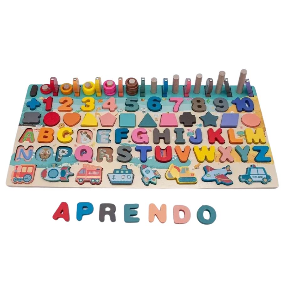 TABLERO CLICK VENTAS HABILIDADES APRENDIZAJE 7 EN 1 MADERA - 5