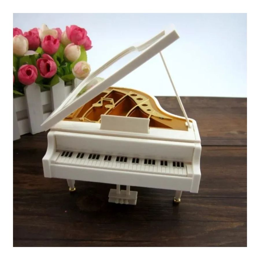 CAJA MUSICAL CLICK VENTAS RETRO PIANO VINTAGE KAWAII REGALO NIÑOS - 3