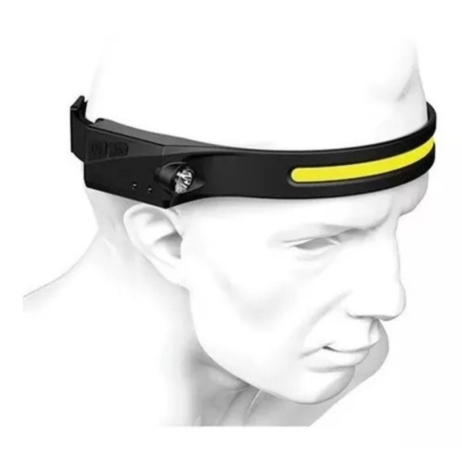LINTERNA CLICK VENTAS CINTILLO CON SENSOR PARA USO FRONTAL CABEZA - 1