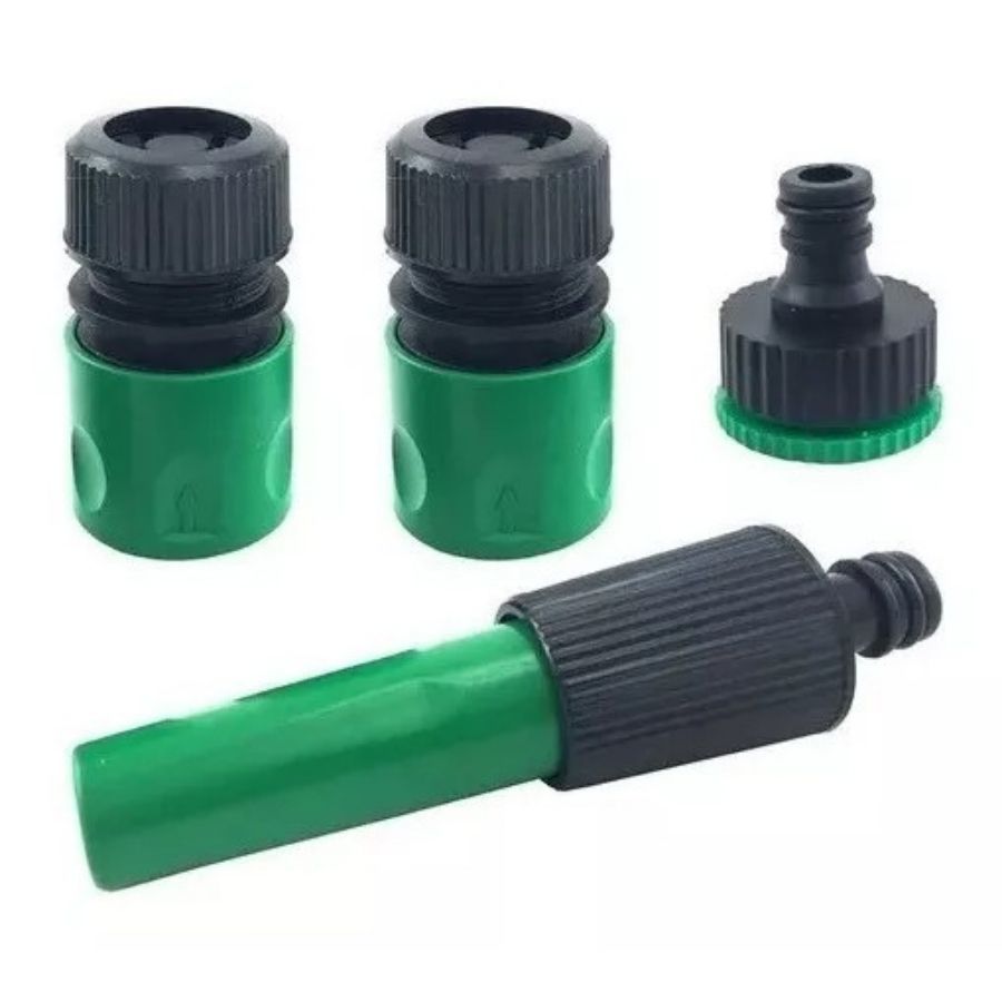 MANGUERA CLICK VENTAS REFORZADA 1/2 PULGADA 30 M MAS PISTOLA Y ACOPLES - 4
