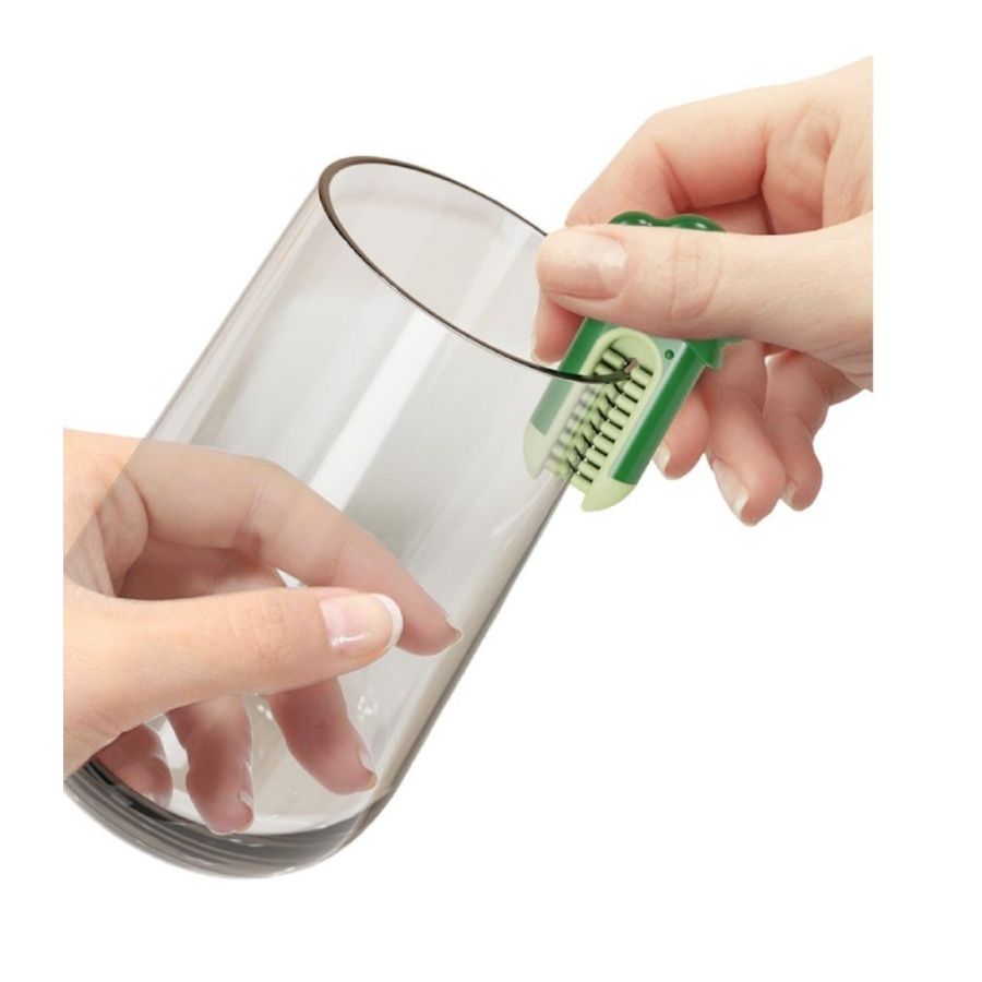 CEPILLO CLICK VENTAS BOTELLAS ESCOBILLA LIMPIA VASOS 3 EN 1 - 3
