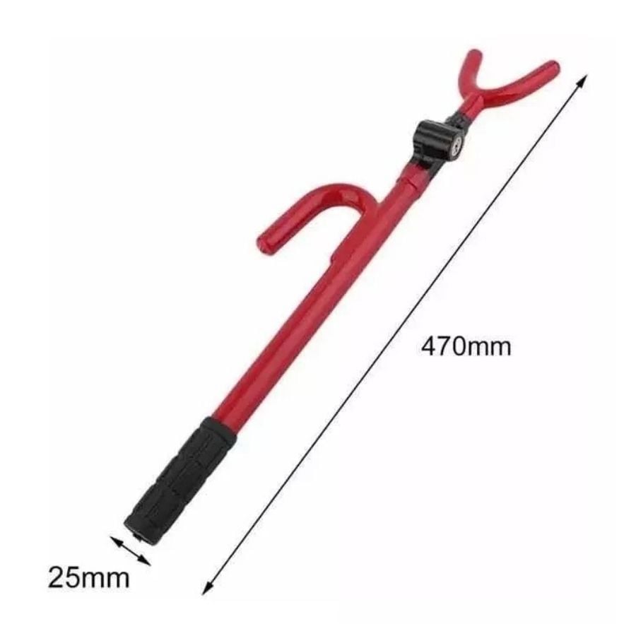 TRABA VOLANTE CLICK VENTAS ANTI ROBO REFORZADO PARA AUTO - 3