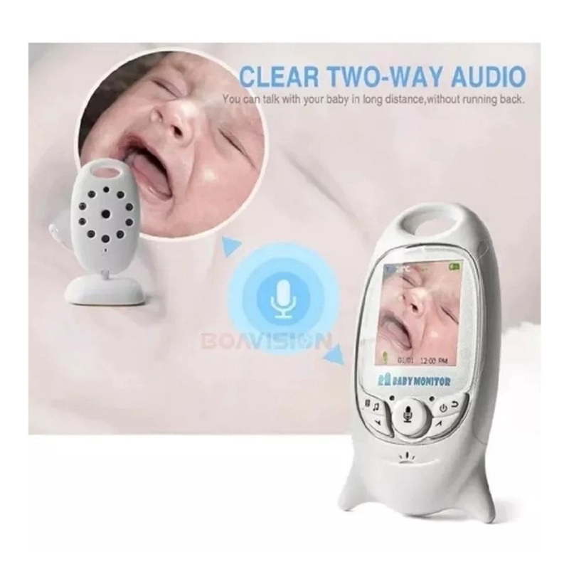 MONITOR CLICK VENTAS BEBÉ BEBÉ BEBÉ CAMARA BLANCO - 3