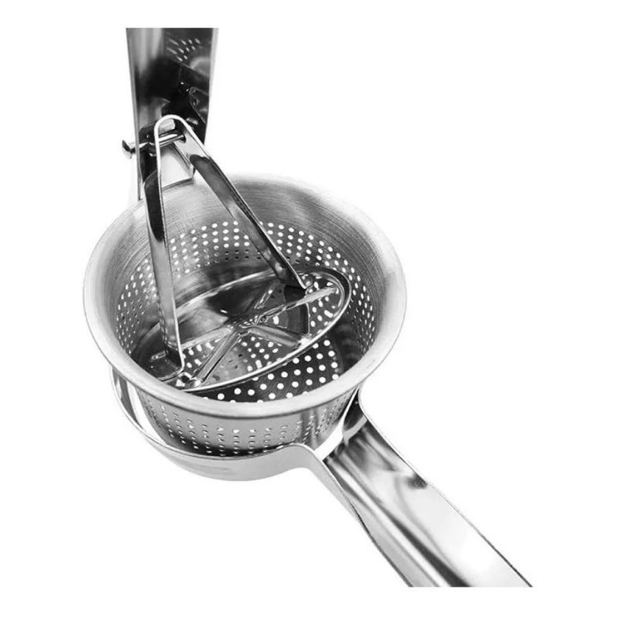 EXPRIMIDOR DE PATATAS DE ACERO INOXIDABLE 3 EN 1 - 2