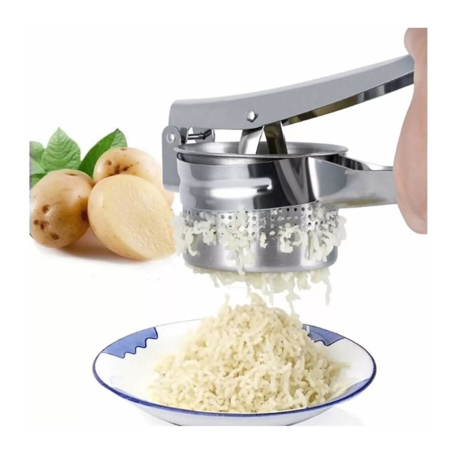 EXPRIMIDOR DE PATATAS DE ACERO INOXIDABLE 3 EN 1 - 3